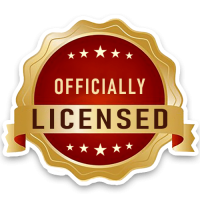OFFICIALLY LICENSED BADGE